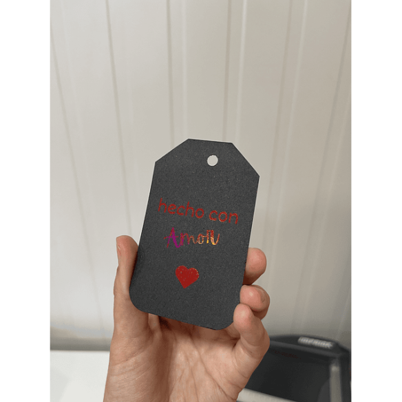 Foil Termoreactivo Red Holográfico (Hoja) - Imagen 2