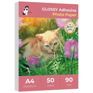 Papel Adhesivo 90 gsm