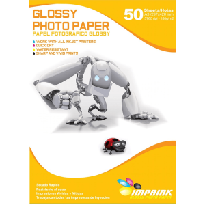 Papel Fotográfico Glossy 180 gsm A3